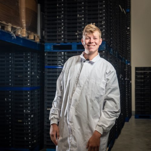 Employé de production à la demande Klaas Puul