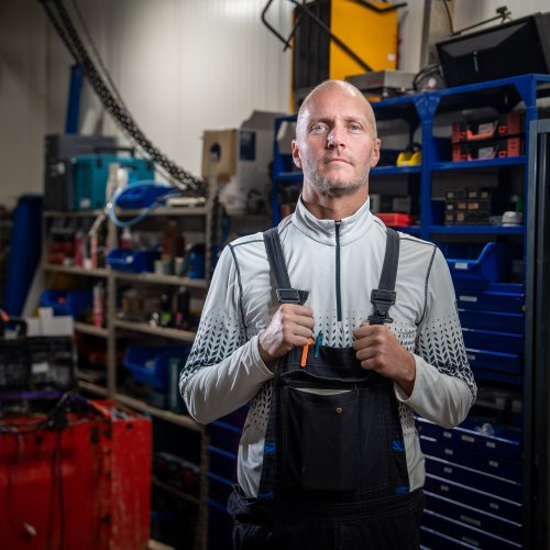 Employé du service technique Klaas Puul