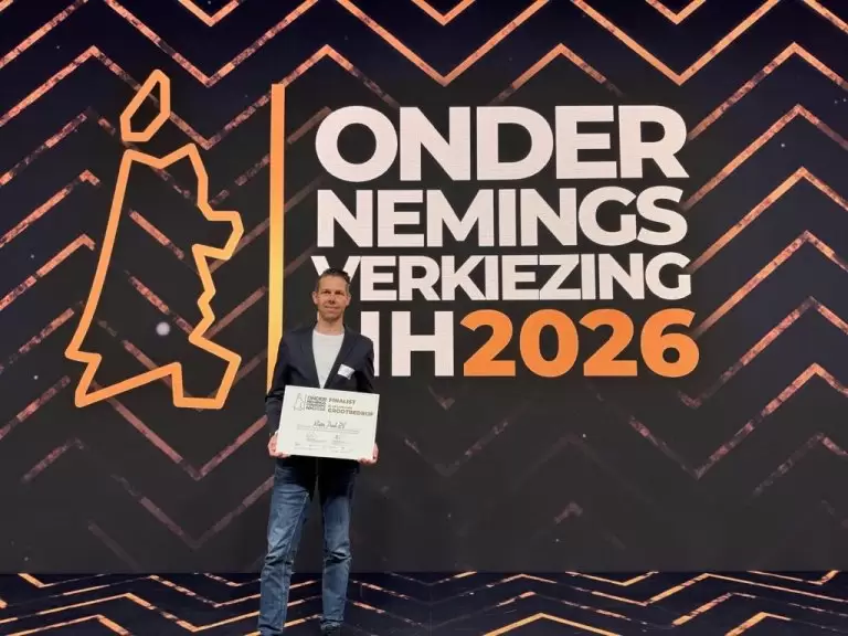 Klaas Puul in top 10 bij Ondernemingsverkiezing Noord-Holland